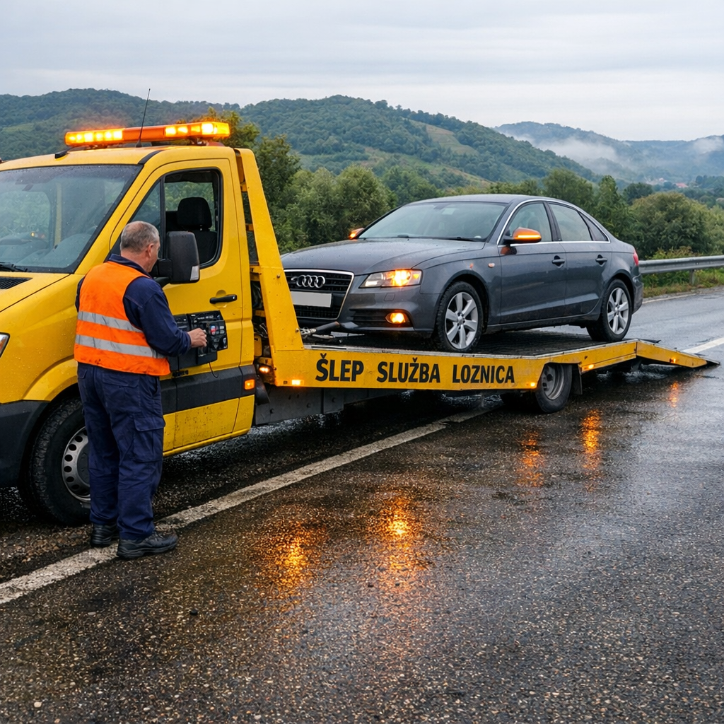 Šlepanje Putničkih Vozila Loznica