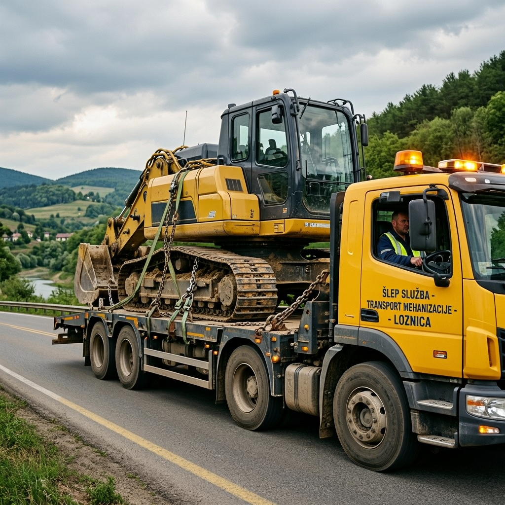 Transport Radnih Mašina I Mehanizacije Loznica